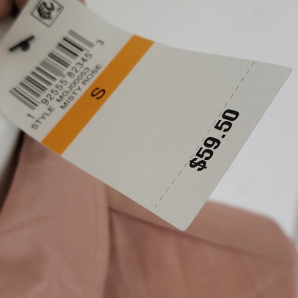 MaterialGirl Cropped Jacket pink Satin Jacket - Picture 6 of 7